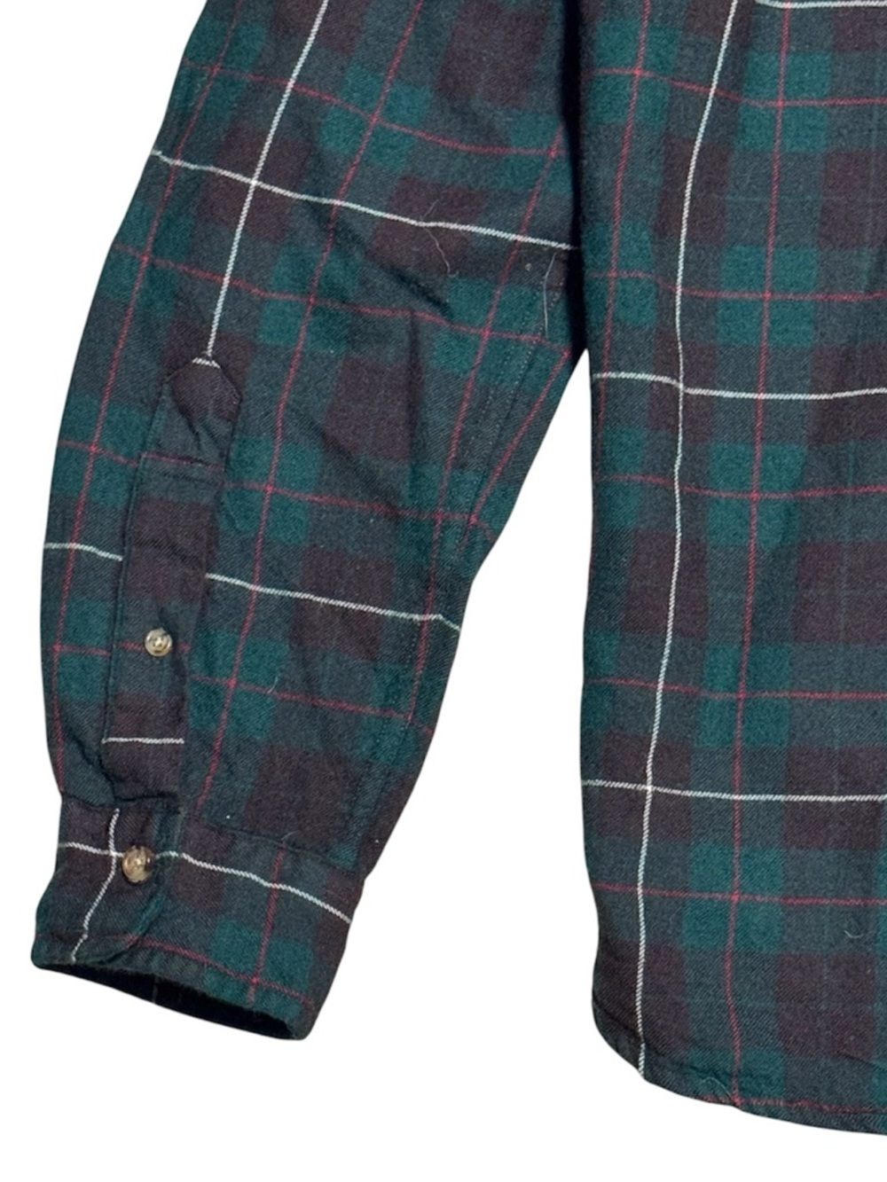 151 BROOKS BROTHERS Men’s Red Fleece x Pendleton Wool Plaid Shirt - Green, XXL - Picture 6 of 9